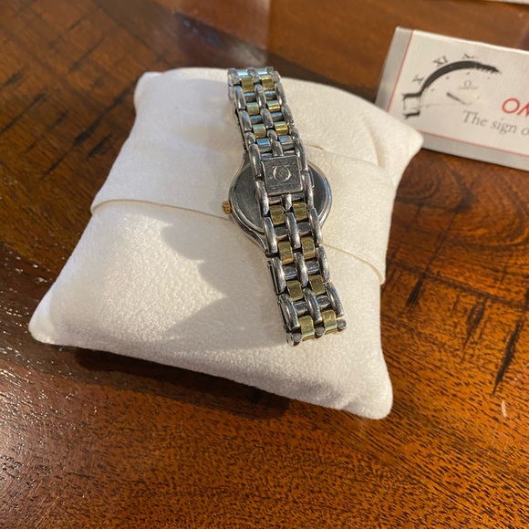 Omega Deville Women’s two tone stainless steel and 18k gold watch 1994 - Picture 12 of 16